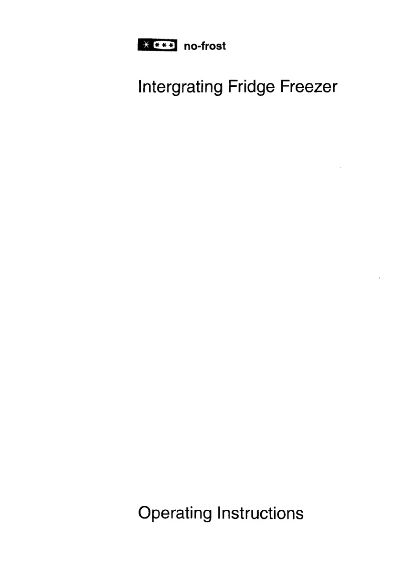 Page n°1 - Manuel utilisateur AEG Santo 3092 i No Frost