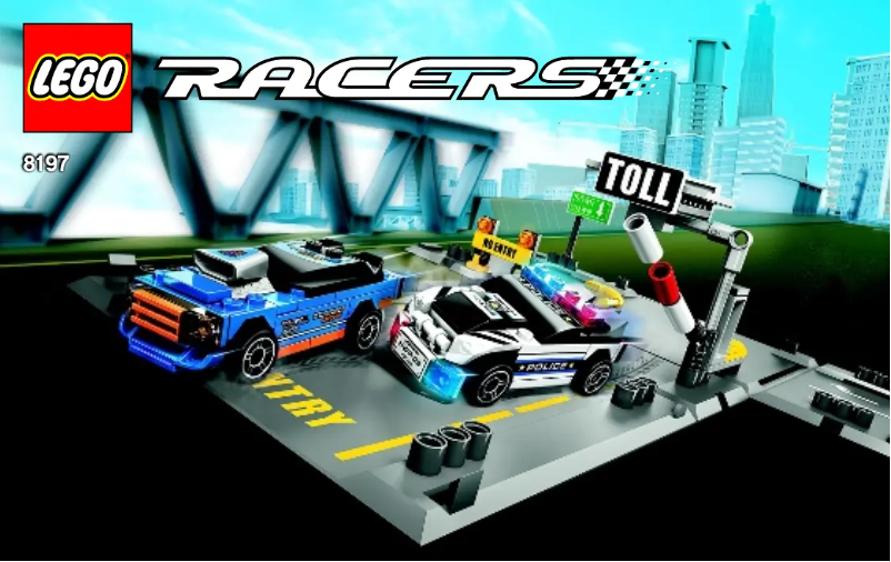 Page 1 de la notice Manuel utilisateur Lego Racers 8197