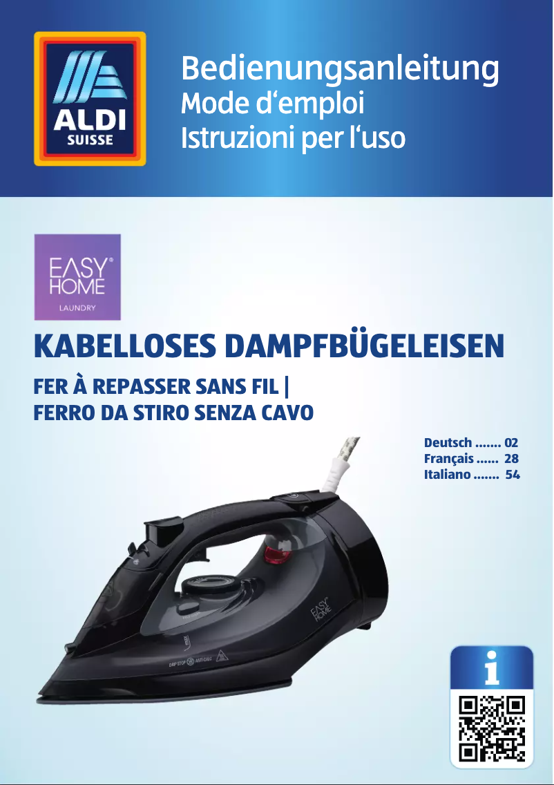 Page n°1 - Manuel utilisateur Easy Home GT-SF-GSF-03