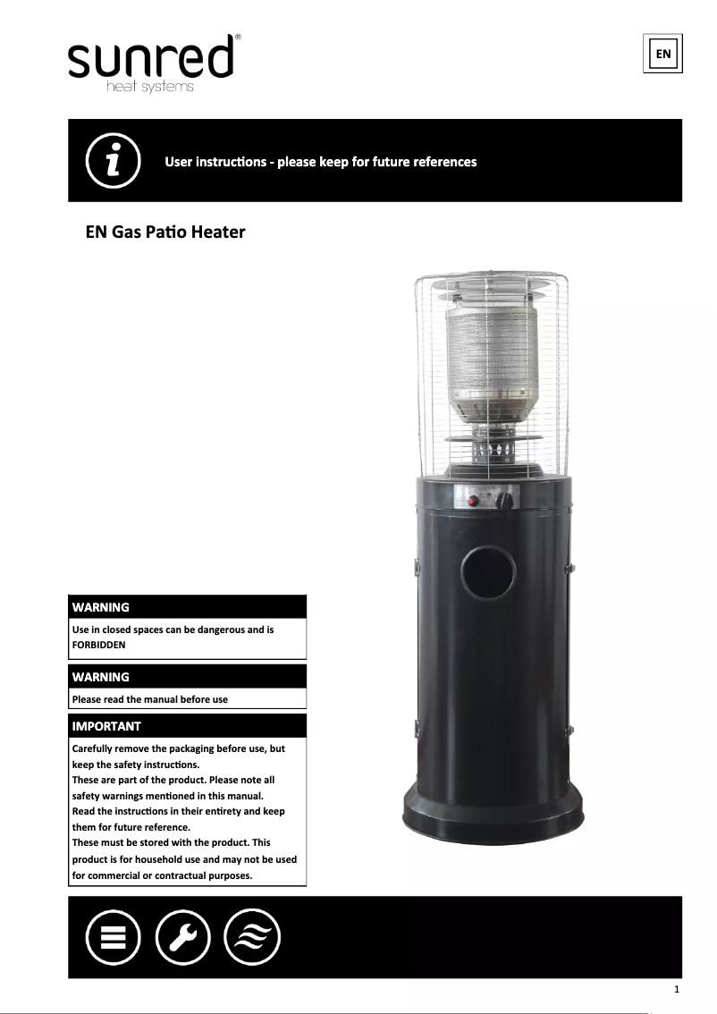 Image de la première page du manuel de l'appareil Propus Lounge H