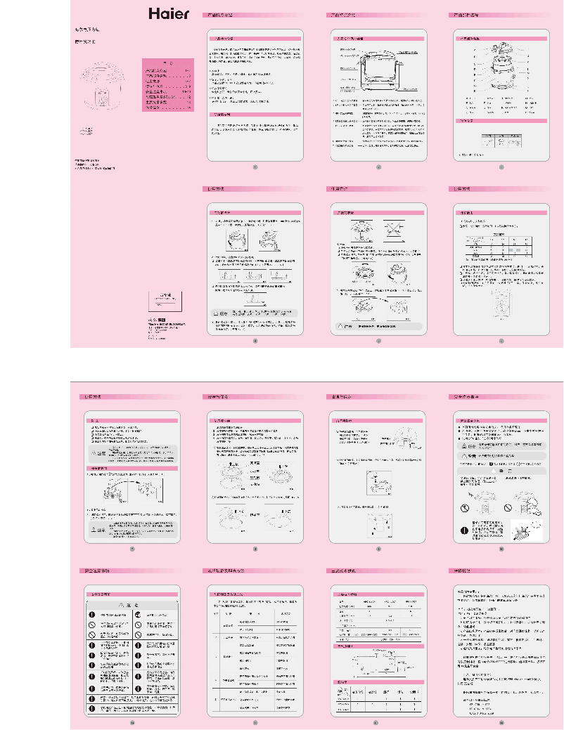Image de la première page du manuel de l'appareil HPC-YJ507