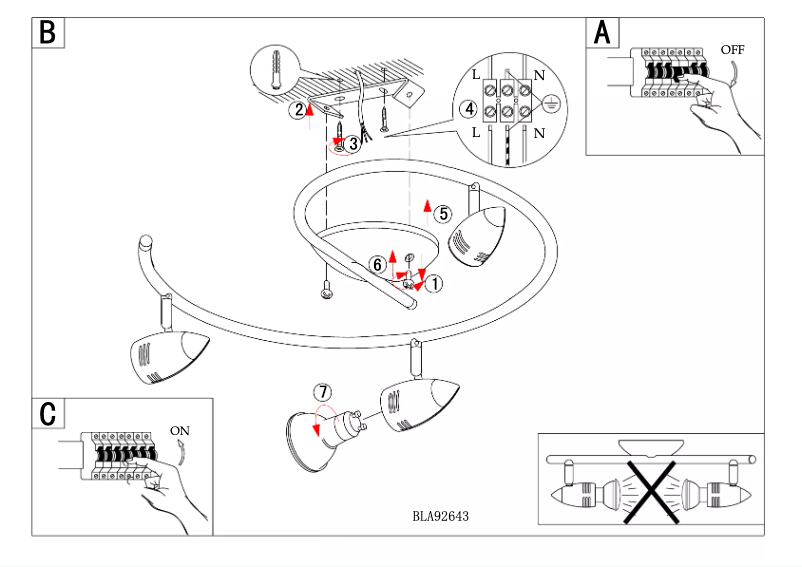 Page 1 de la notice Manuel utilisateur Eglo Magnum