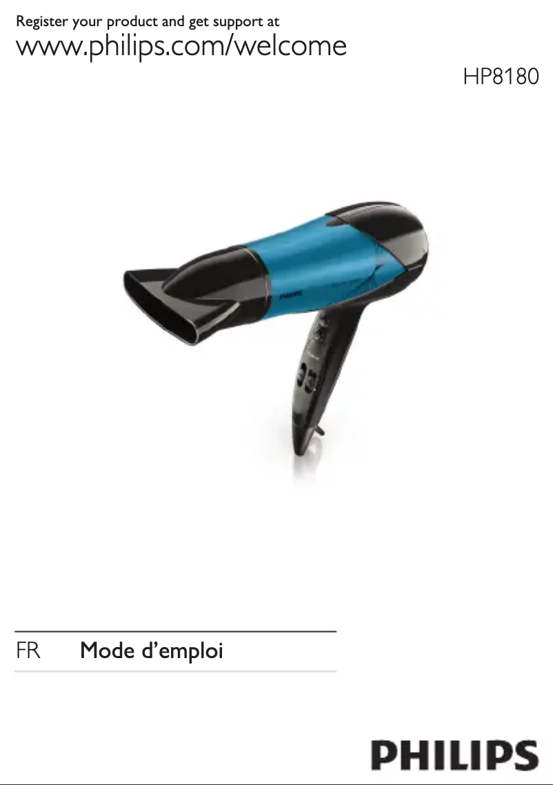 Page n°1 - Manuel utilisateur Philips Thermoprotect HP8294