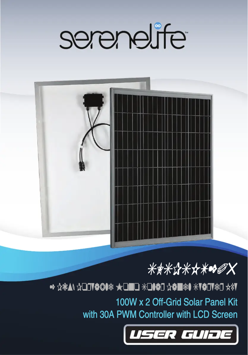 Page 1 de la notice Manuel utilisateur SereneLife SLSPSKT205