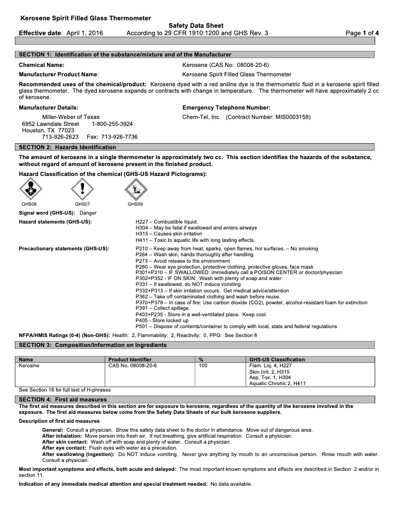 Page n°1 - Manuel utilisateur Comark WT4