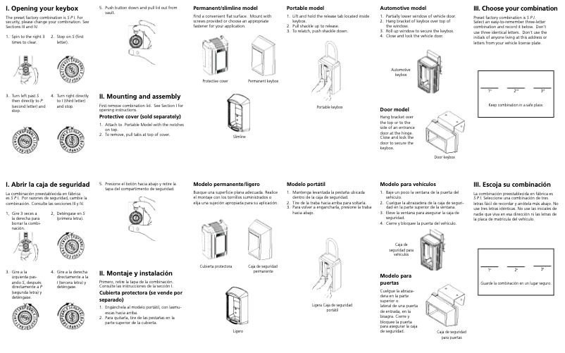 Page n°1 - Manuel utilisateur Kidde 001266