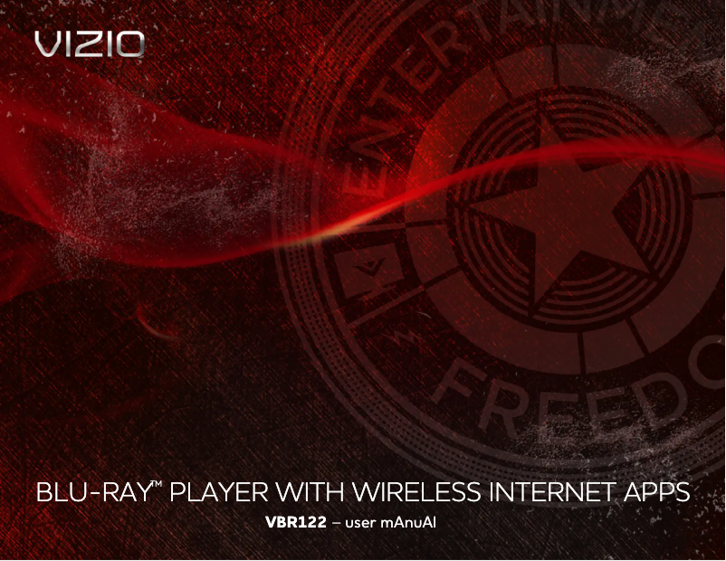 Page 1 de la notice Manuel utilisateur VIZIO VBR122