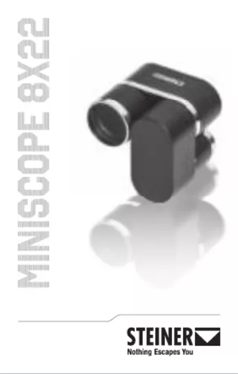 Image de la première page du manuel de l'appareil Miniscope 8x22