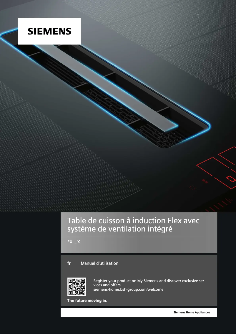 Page n°1 - Manuel utilisateur Siemens EX807NX68E