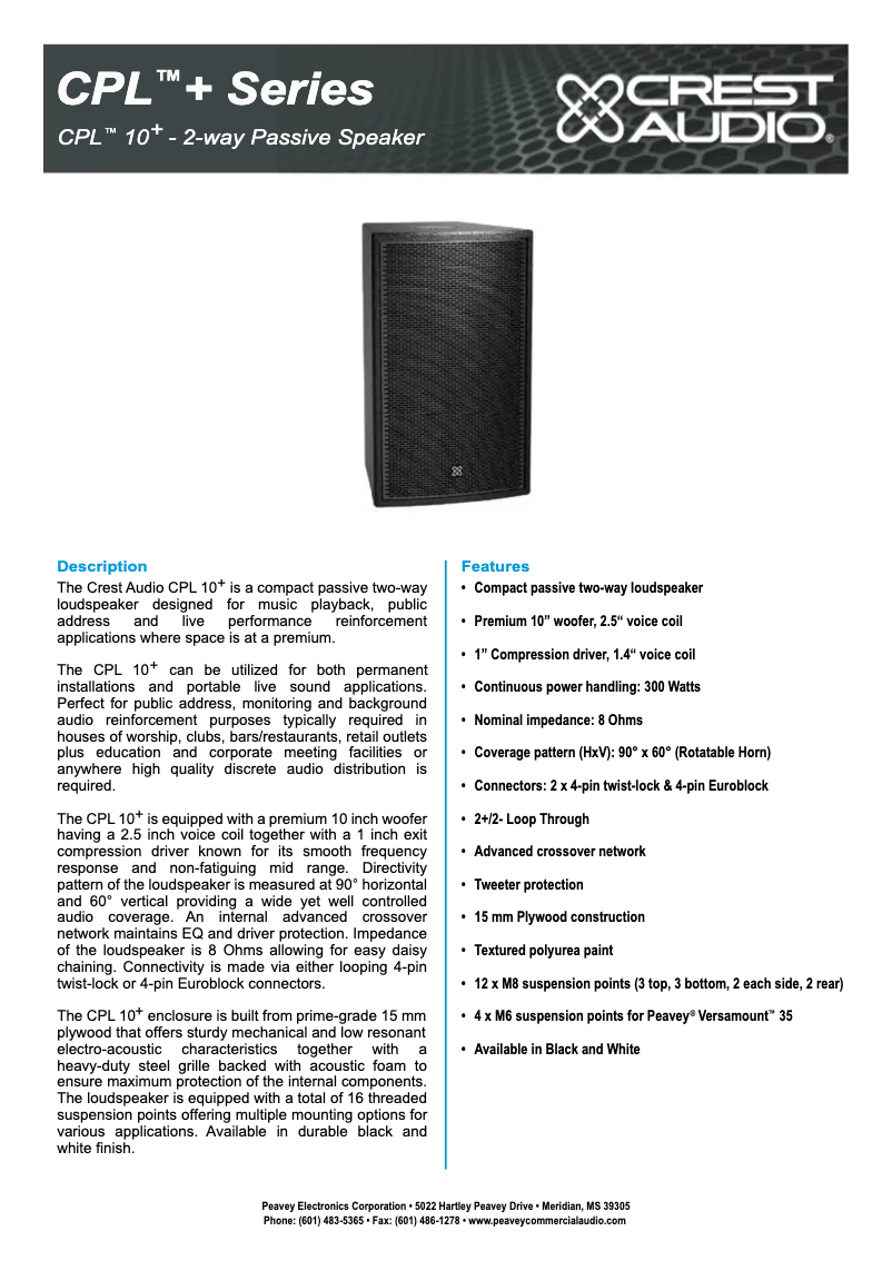 Image de la première page du manuel de l'appareil CPL 10+