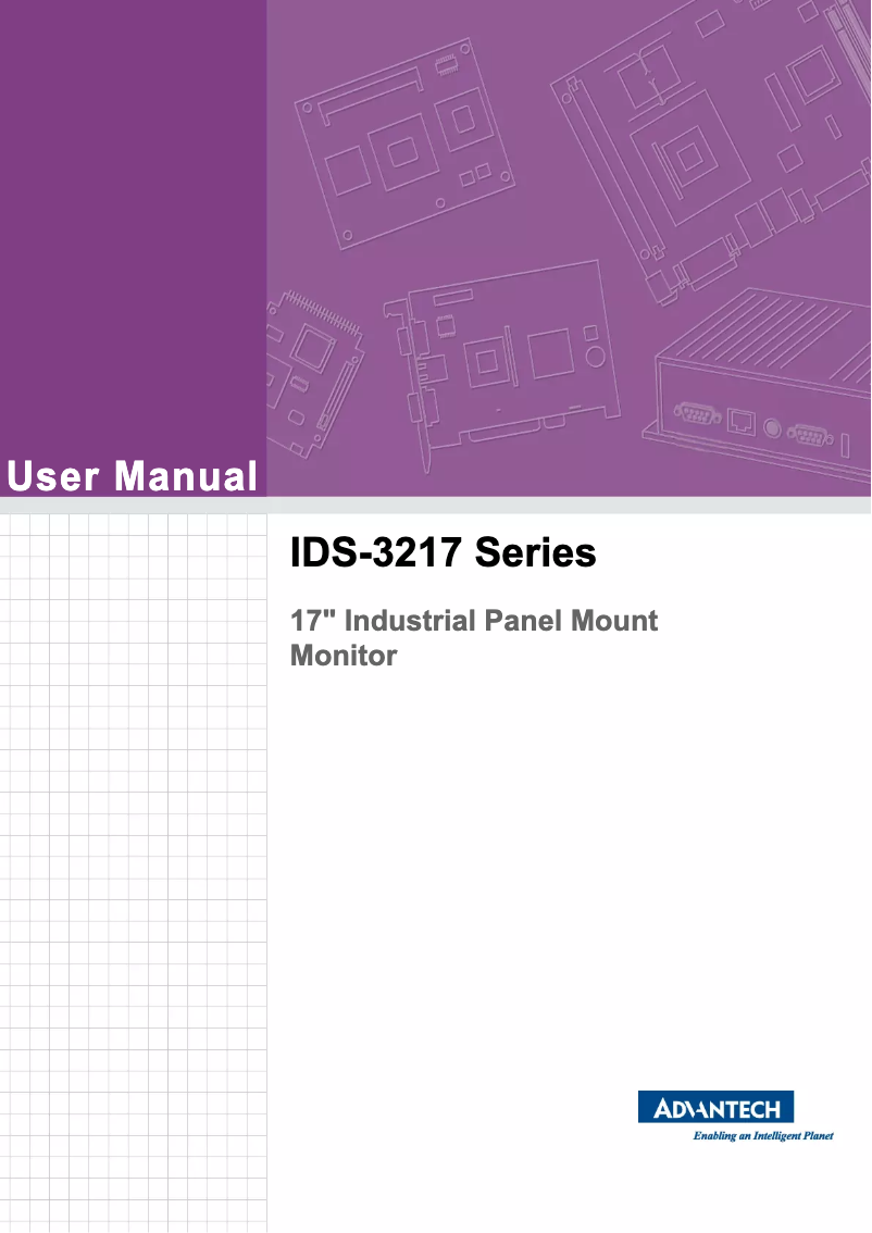 Image de la première page du manuel de l'appareil IDS-3217