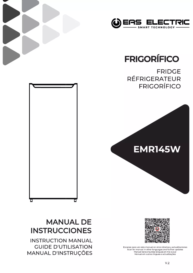 Page n°1 - Manuel utilisateur EAS Electric EMR145W
