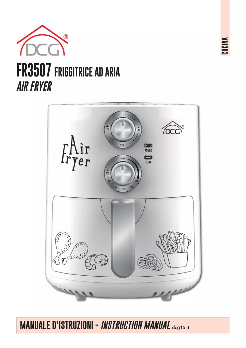 Page 1 de la notice Manuel utilisateur DCG FR3507