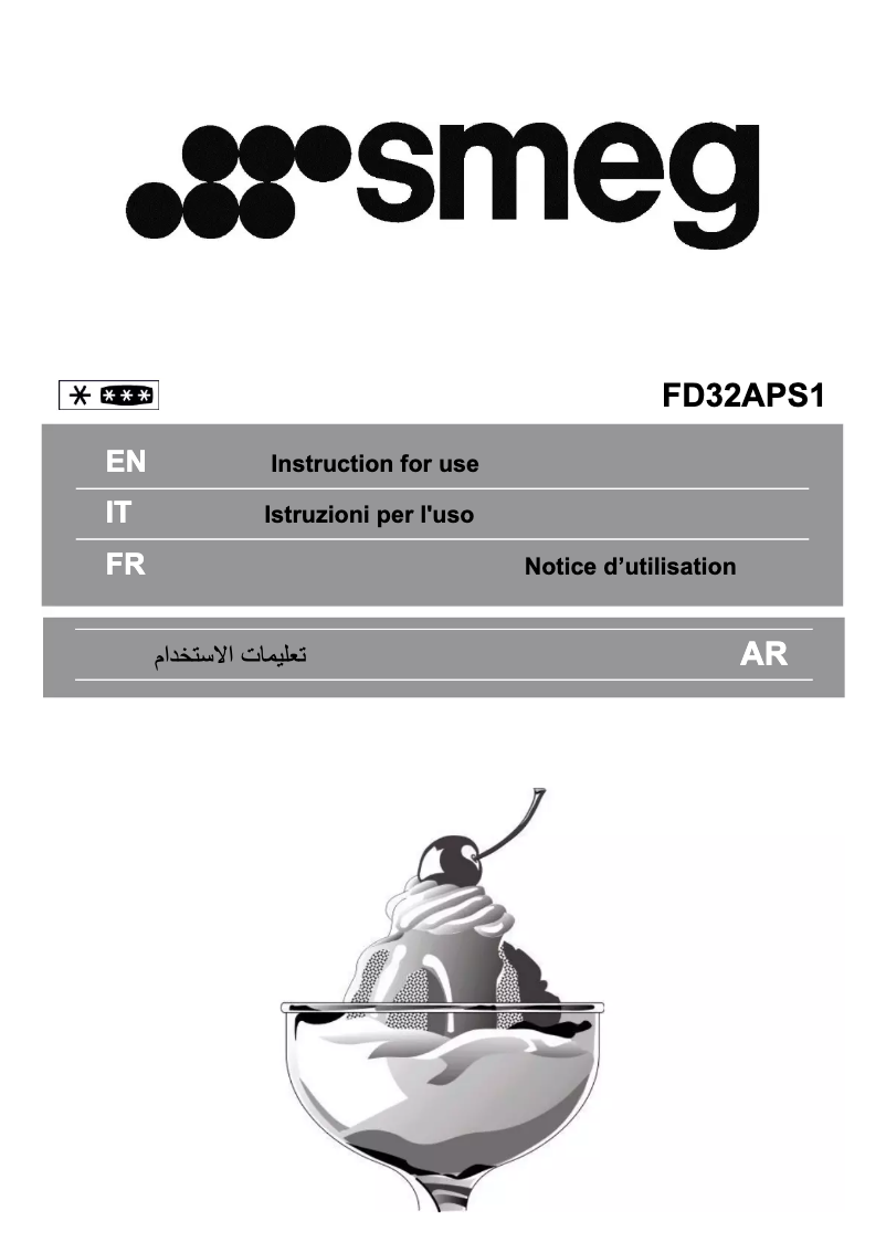 Page n°1 - Mode d'emploi Smeg FD32APS1