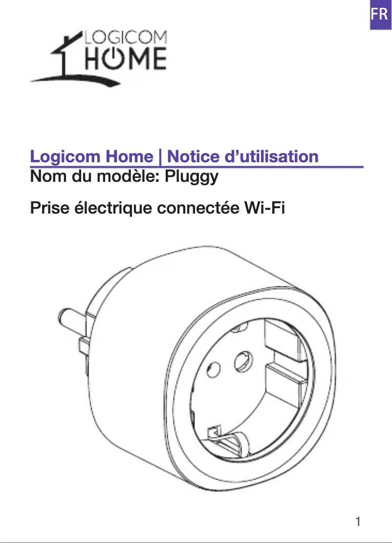 Page n°1 - Manuel utilisateur Logicom Pluggy