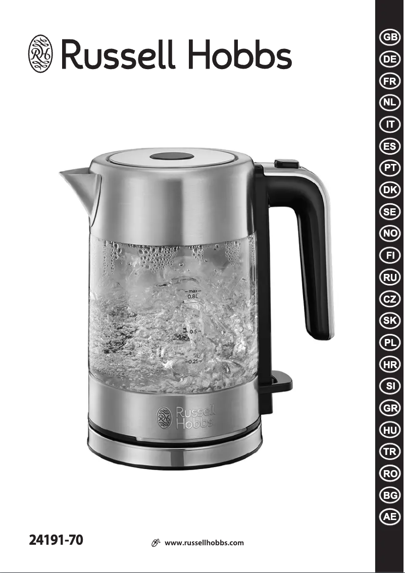 Page n°1 - Manuel utilisateur Russell Hobbs Compact Home 24191