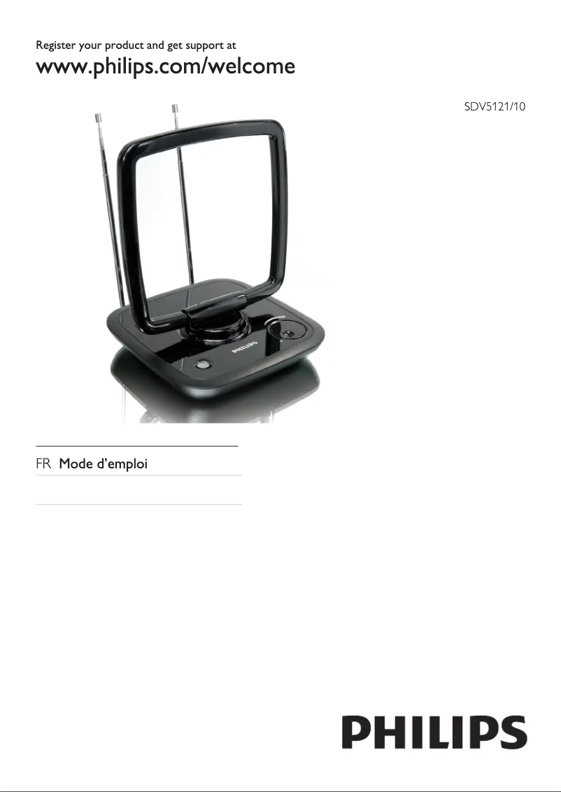 Imagen de la primera página del manual del dispositivo SDV5121