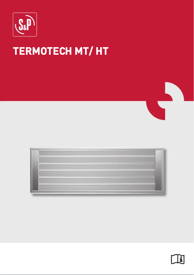 Page n°1 - Manuel utilisateur Soler & Palau TERMOTECH-HT