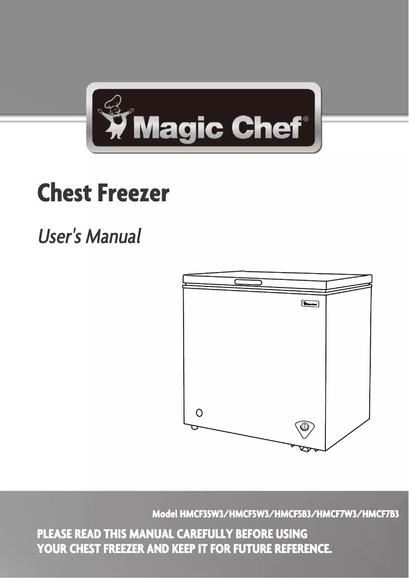 Página 1 del manual Manual de usuario Magic Chef HMCF7W3
