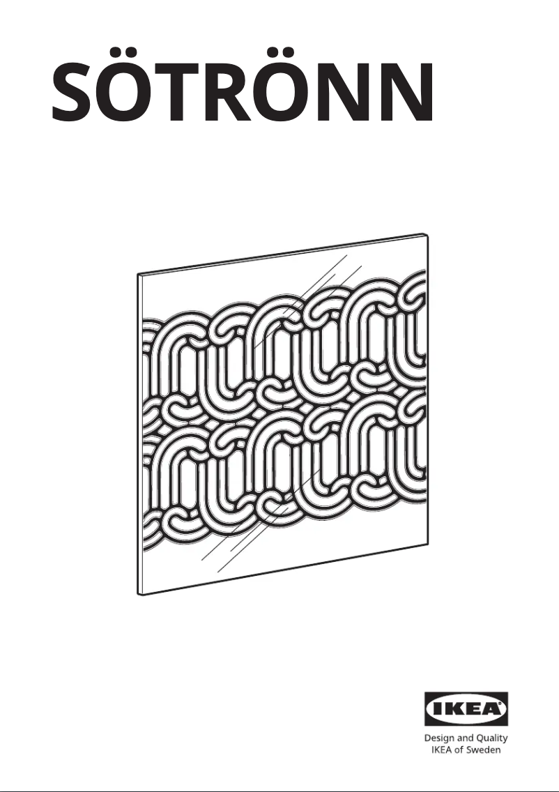 Image de la première page du manuel de l'appareil SÖTRÖNN 505.604.71