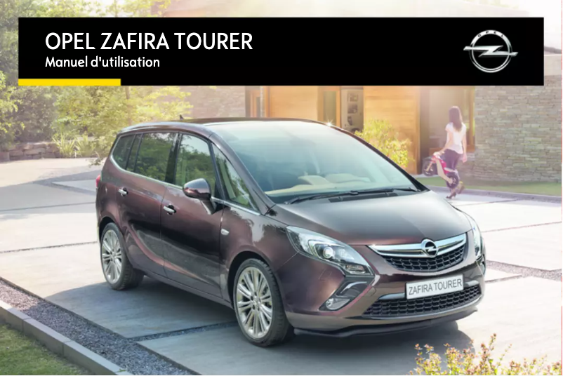 Imagen de la primera página del manual del dispositivo Zafira (2016)