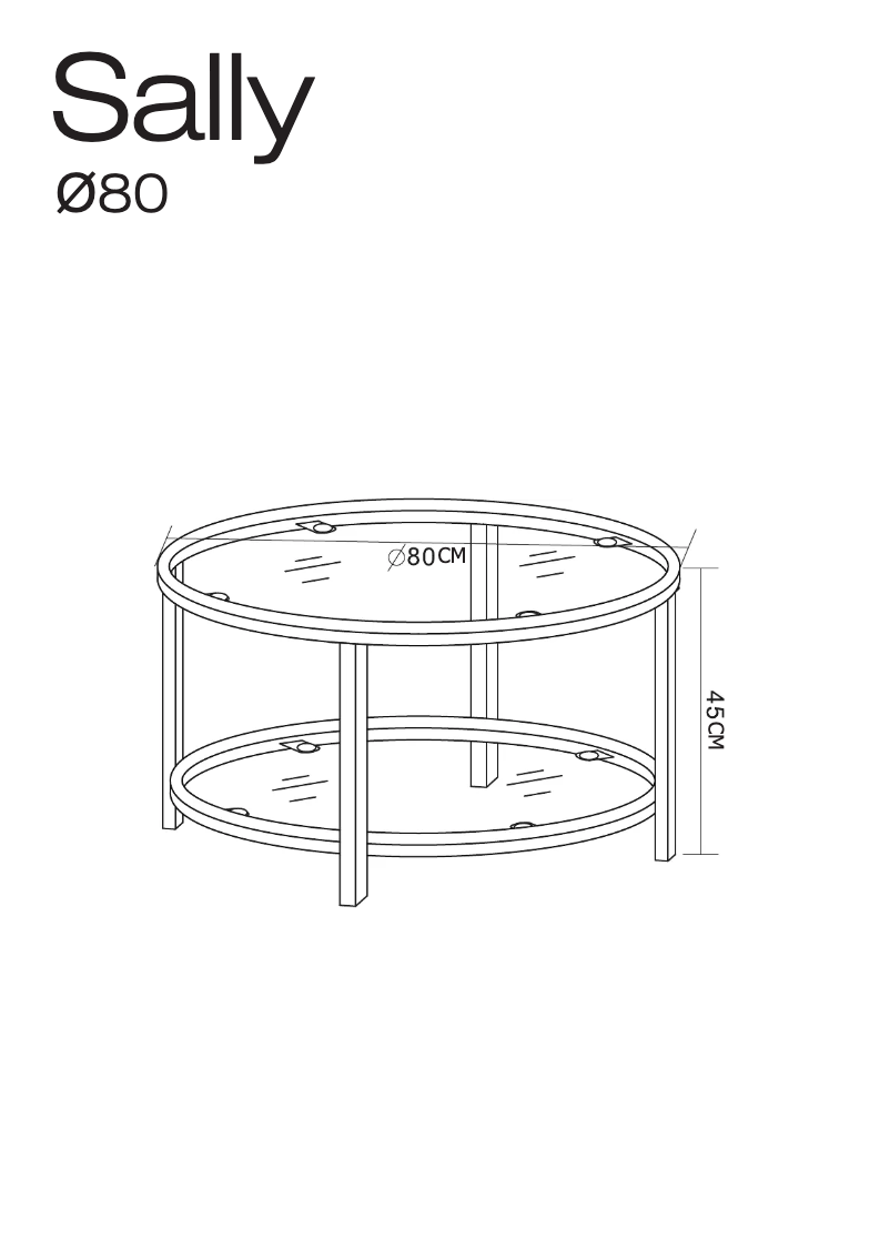 Image de la première page du manuel de l'appareil Sally