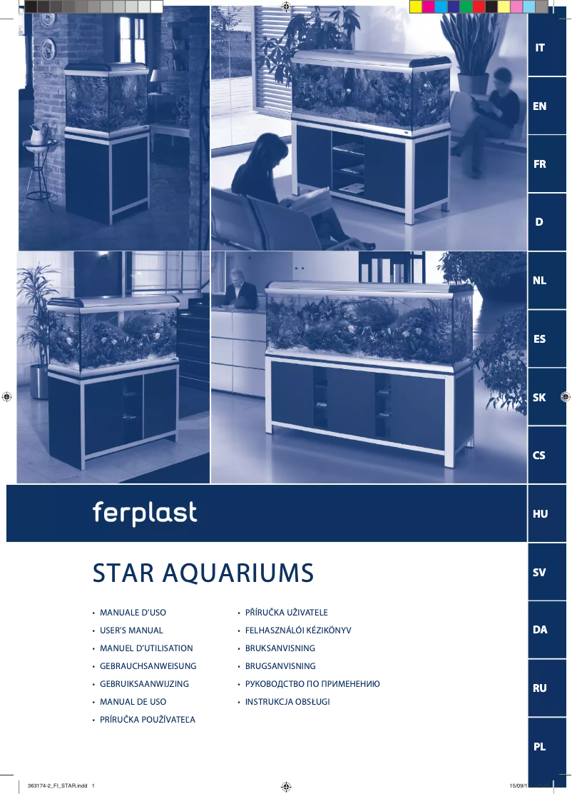 Página 1 del manual Manual de usuario Ferplast Star 160 Marine Water