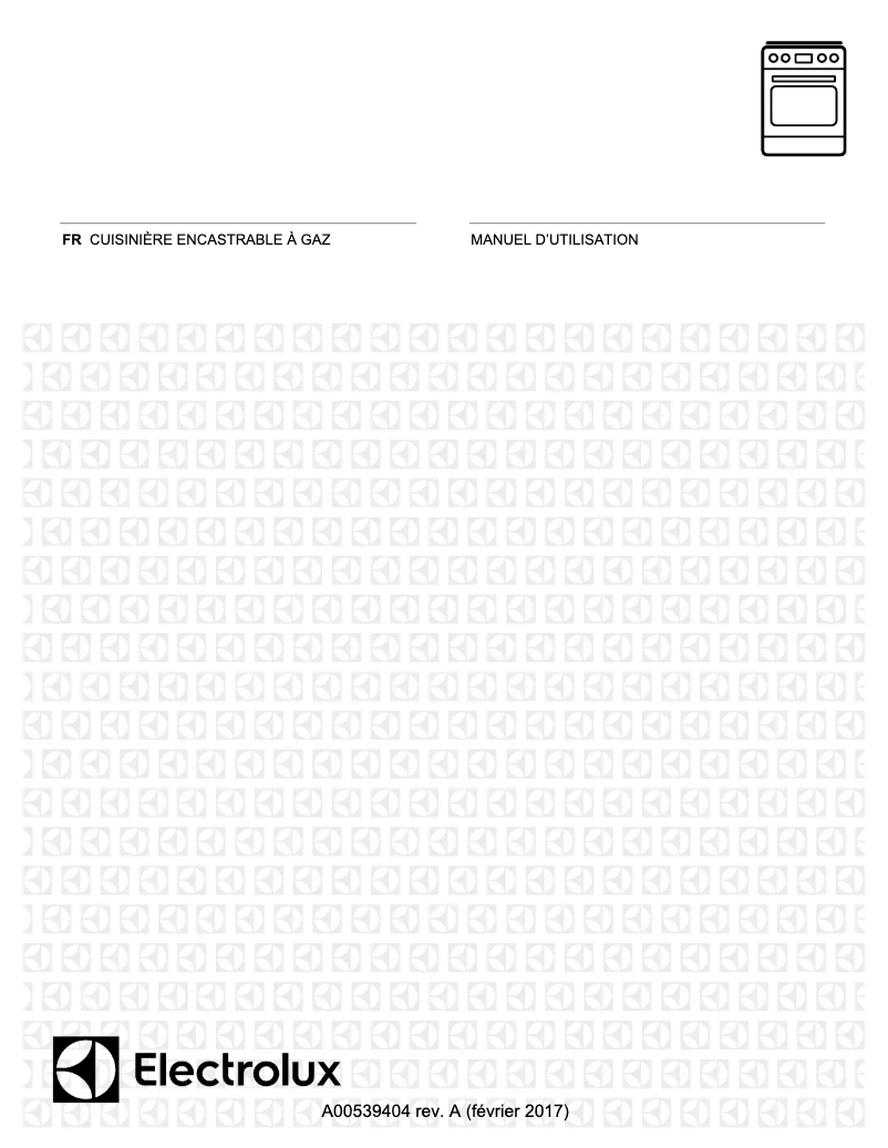 Page n°1 - Manuel utilisateur Electrolux EW30GS80RS