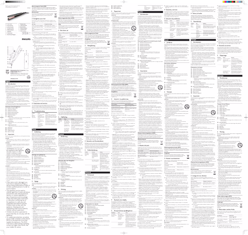 Image de la première page du manuel de l'appareil TVA3654-P4