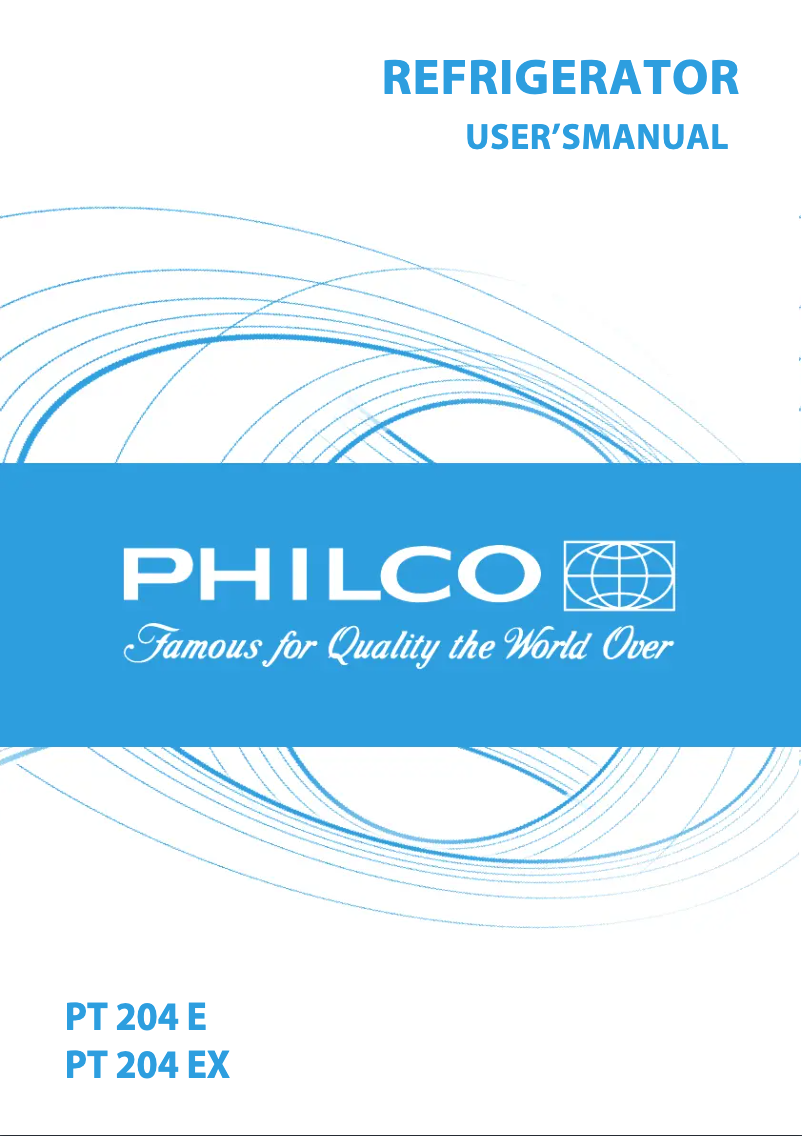 Image de la première page du manuel de l'appareil PT 204 E