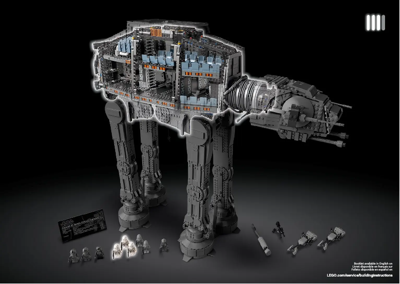 Page n°1 - Consignes visuelles Lego Star Wars 75313