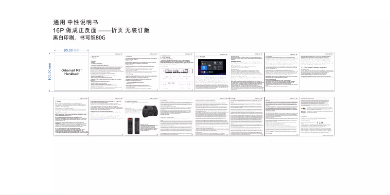 Page n°1 - Manuel utilisateur Orbsmart R81