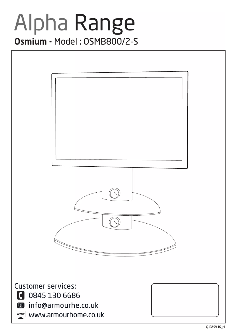 Image de la première page du manuel de l'appareil Osmium