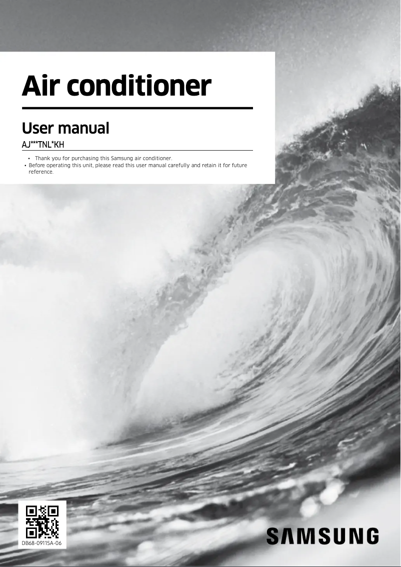 Page n°1 - Manuel utilisateur Samsung AJ052TNLPKH
