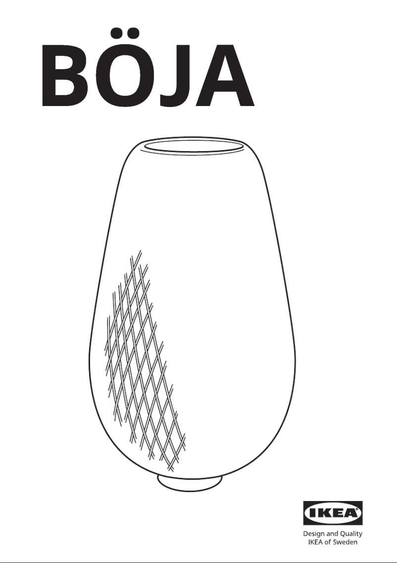 Image de la première page du manuel de l'appareil BÖJA 101.550.39