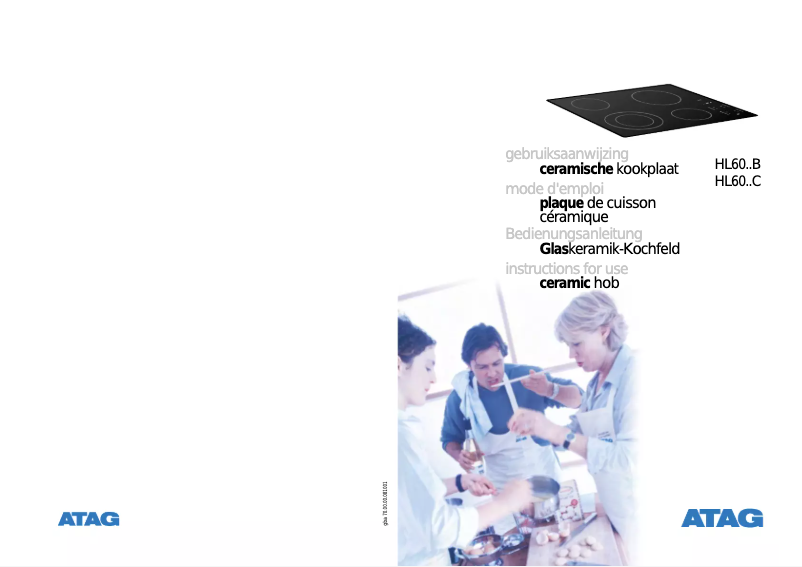 Image de la première page du manuel de l'appareil HL60B