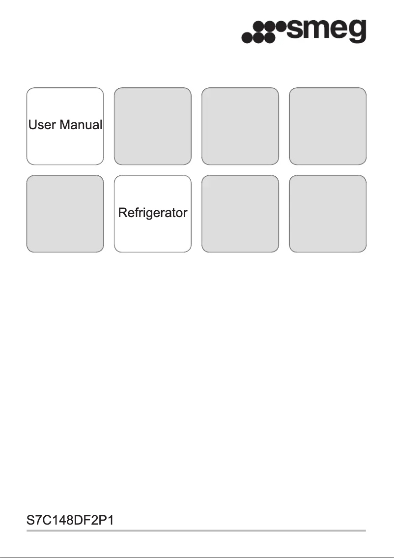 Page 1 de la notice Manuel utilisateur Smeg S7C148DF2P1