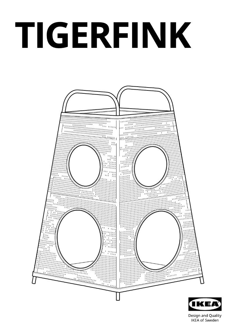 Página 1 del manual Manual de usuario Ikea TIGERFINK 605.124.70