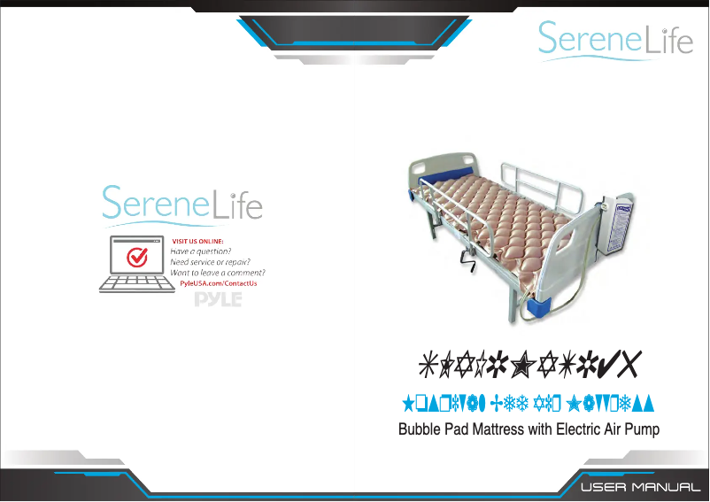 Page 1 de la notice Manuel utilisateur SereneLife SLAIRMATR45