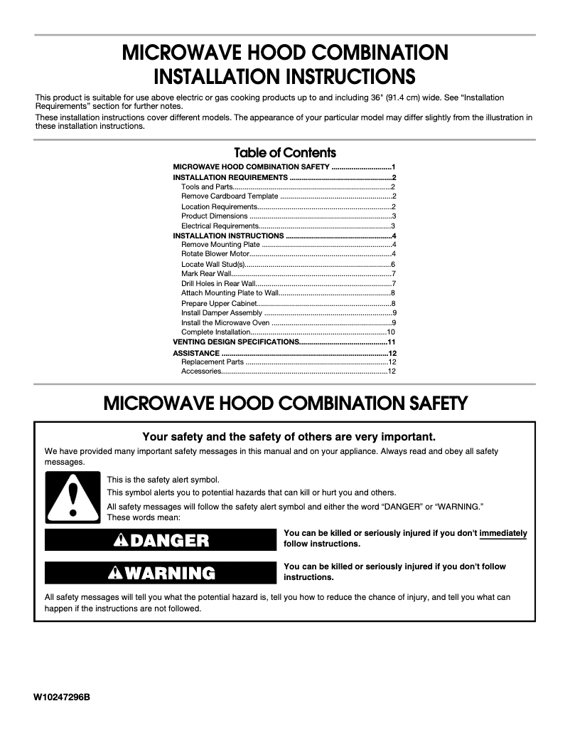 Image de la première page du manuel de l'appareil WMH73521CB