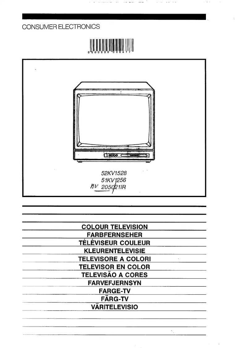 Imagen de la primera página del manual del dispositivo 51KV1256