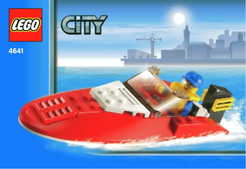 Page n°1 - Manuel utilisateur Lego Speed Boat