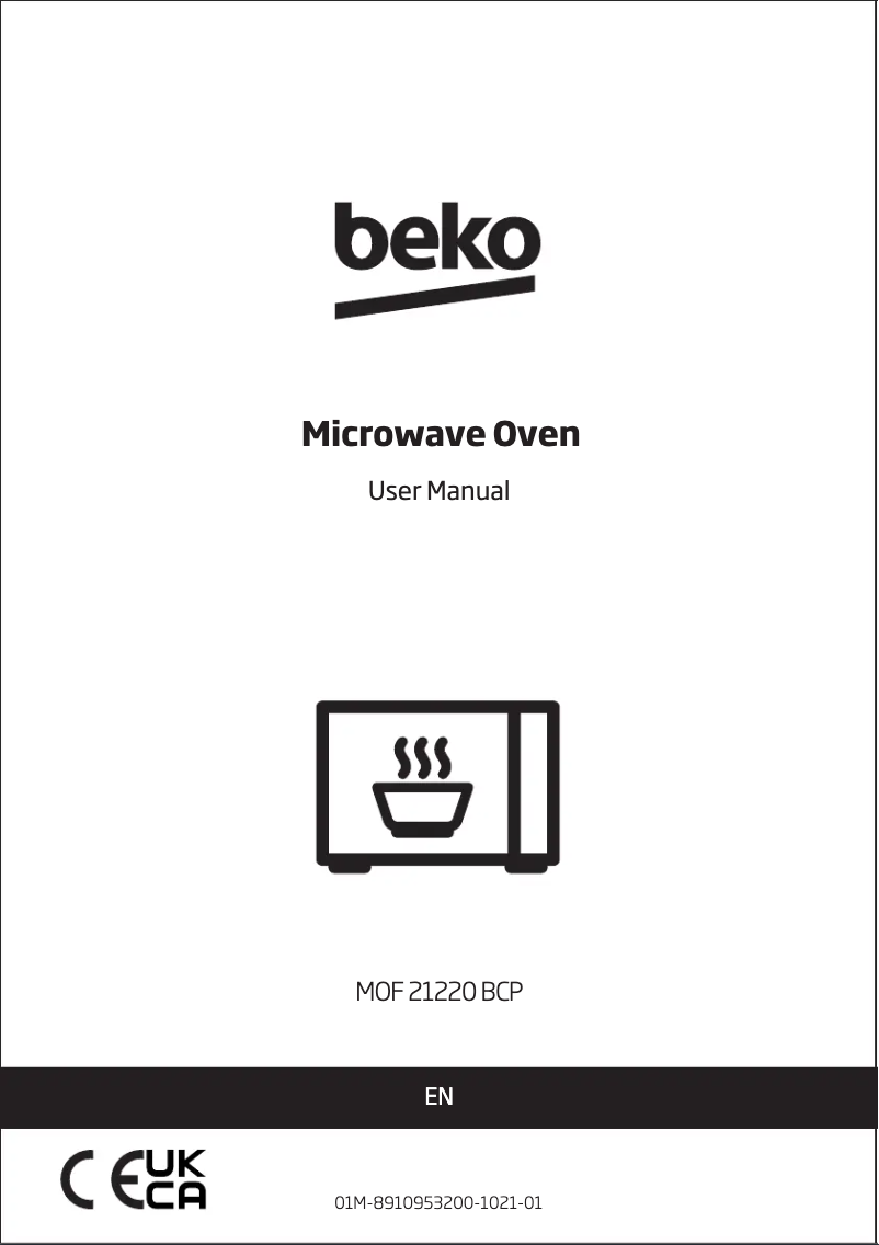 Image de la première page du manuel de l'appareil MOF21220