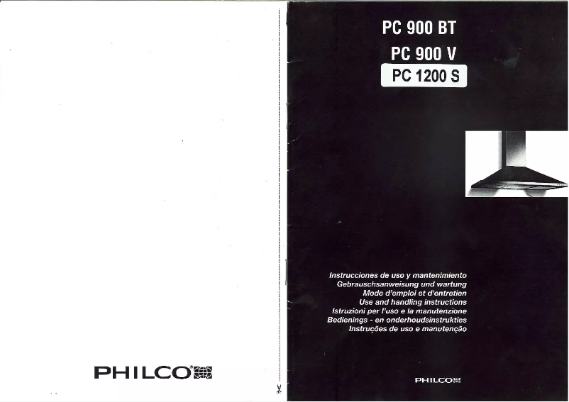 Page 1 de la notice Manuel utilisateur Philco PC900BT