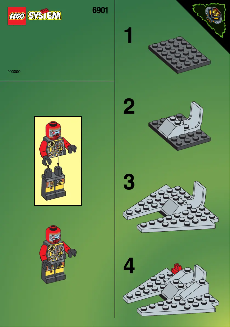 Page n°1 - Manuel utilisateur Lego SMALL DROID SPACE SHIP
