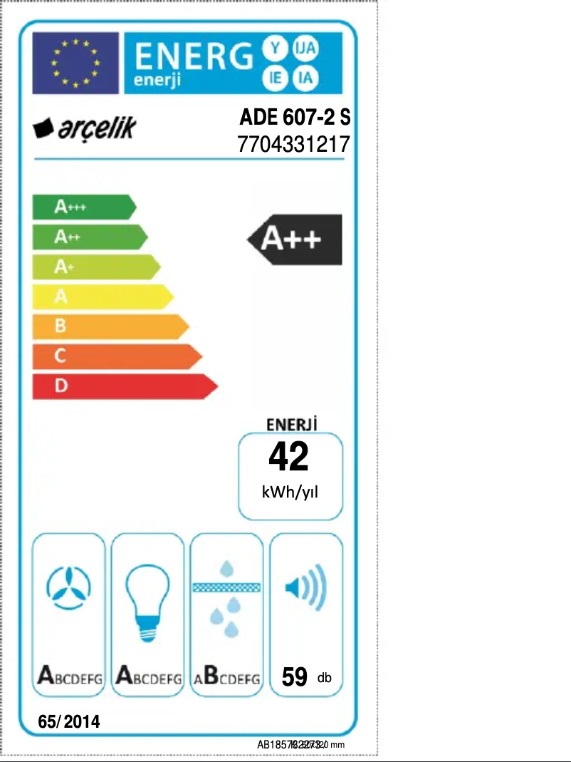 Image de la première page du manuel de l'appareil ADE 607-2 S