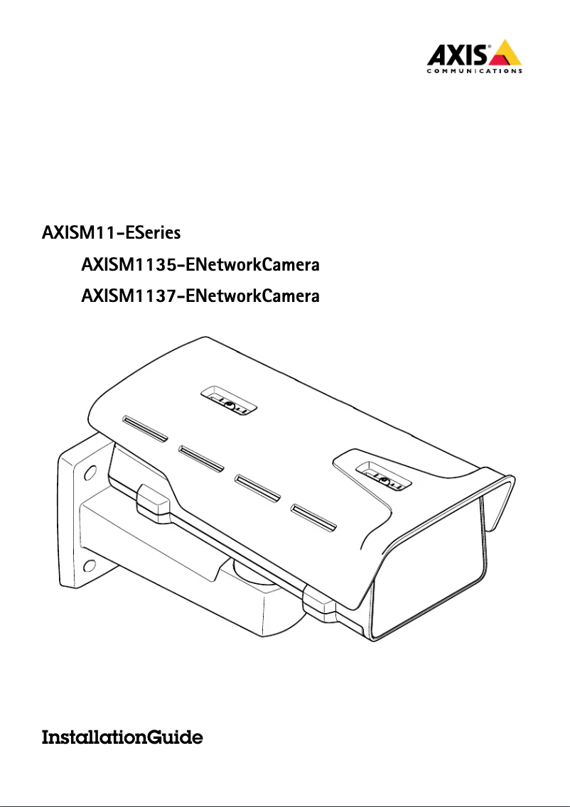 Imagen de la primera página del manual del dispositivo M1135-E