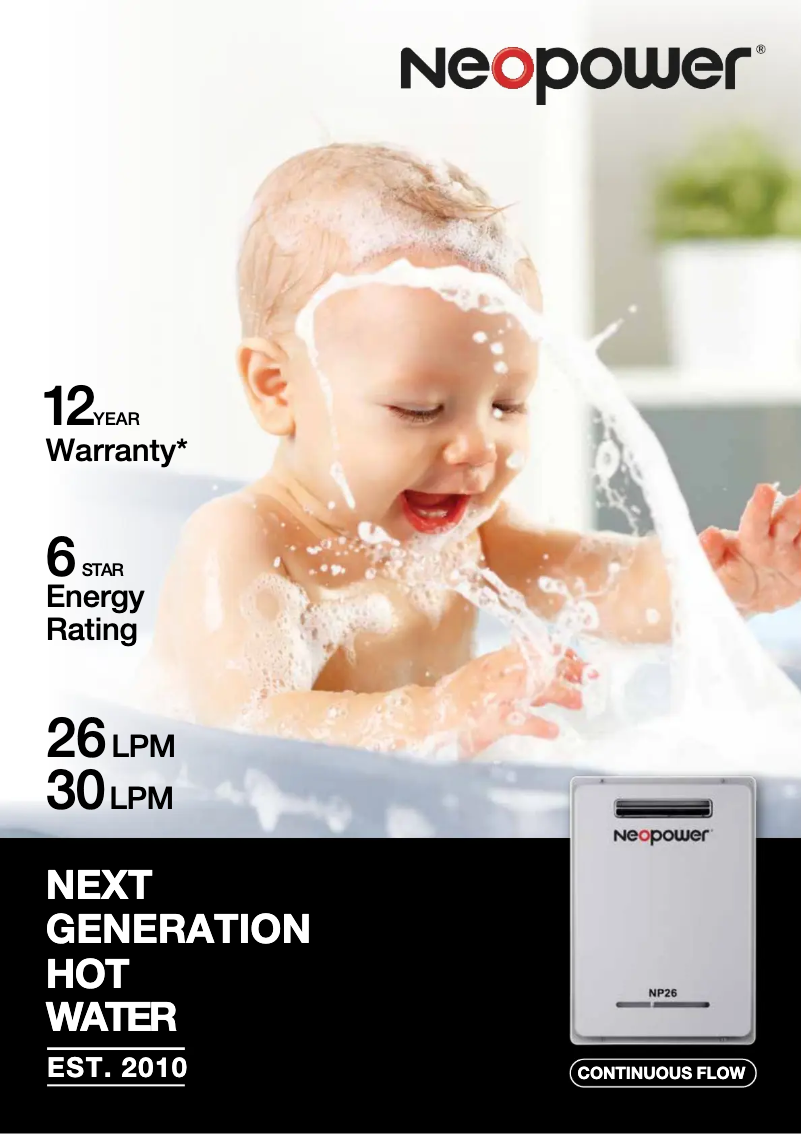 Image de la première page du manuel de l'appareil NP26-01