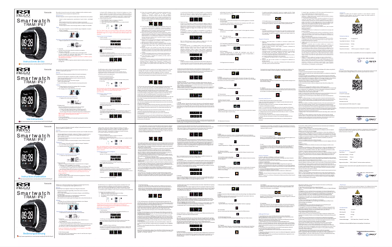 Page n°1 - Manuel utilisateur Fierro TE.03.0278.01