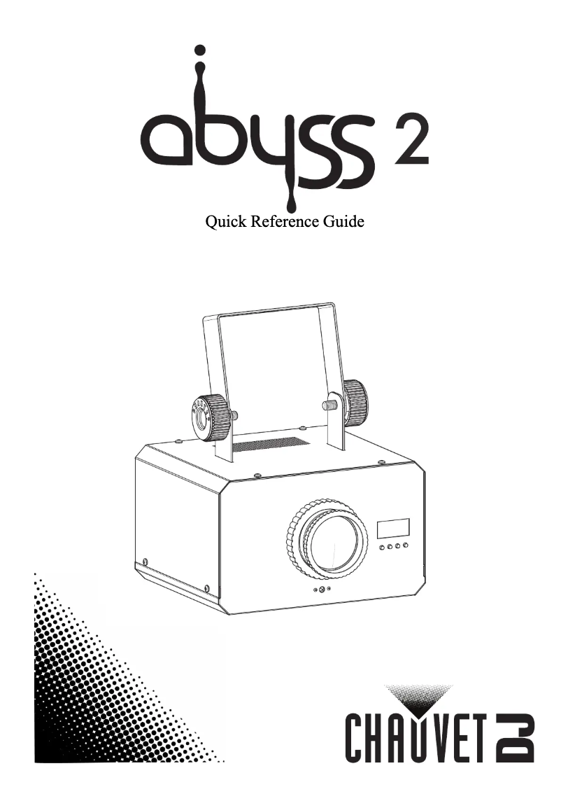 Image de la première page du manuel de l'appareil Abyss 2